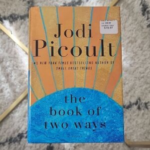 'The Book of Two Ways' Hardcover - Gold and Blue